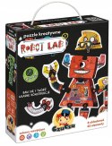 Puzzle kreatywne CzuCzu Robot Lab 63 elementy