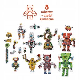 Puzzle kreatywne CzuCzu Robot Lab 63 elementy