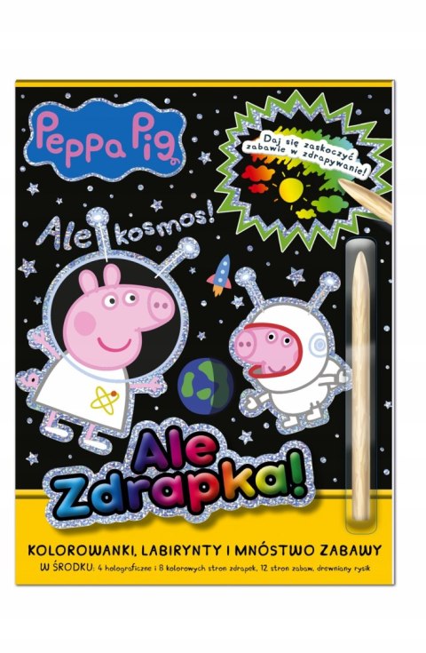 Świnka Peppa Ale Zdrapka Zdrapywanka wydrapywanka