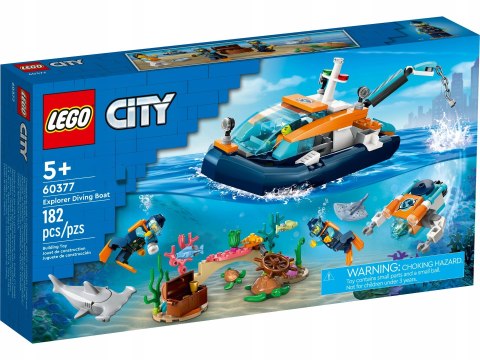 Lego City 60377 Okręt podwodny zwiadowczy nurków