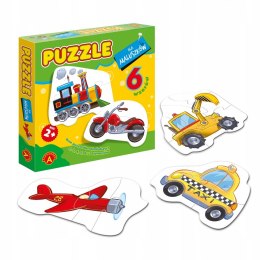 Puzzle dla Maluszków Pojazdy Baby Alexander 2+