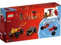 LEGO Ninjago 71789 Kai i Ras w pojedynku samochód