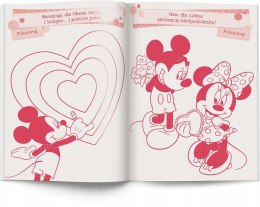 Minnie Moc Serduszek Kolorowanka i Naklejki