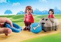 Playmobil 1.2.3 Mój piesek na kółkach 70406