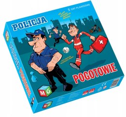 Gra Planszowa 2w1 Policja Pogotowie Multigra 5+
