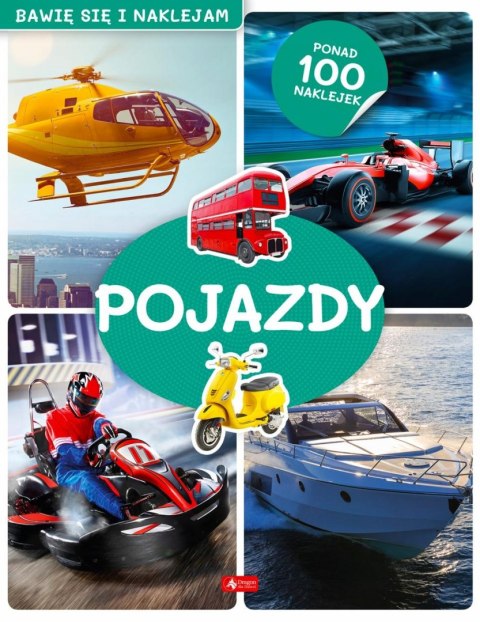 Pojazdy Baw się Naklejkami Ponad 100 Naklejek