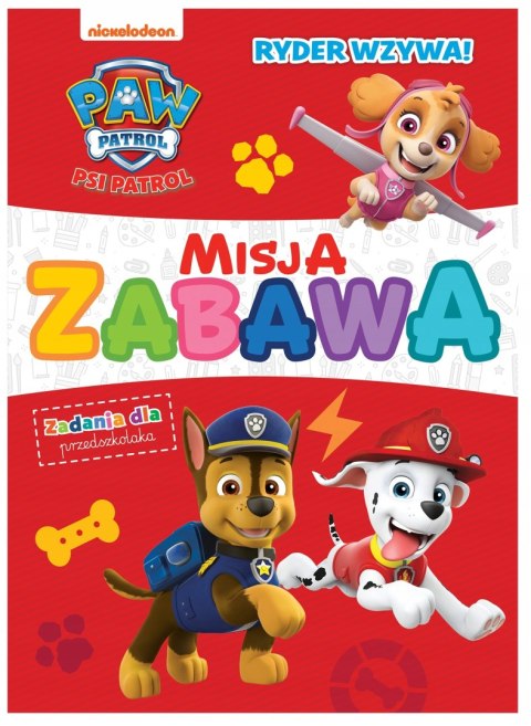 Psi Patrol Misja zabawa Zadania dla przedszkolaków