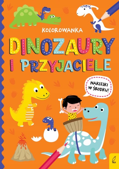 Wszystko o dinozaurach. Dinozaury Kolorowanka