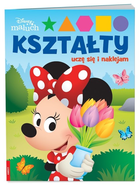 Disney Minnie Maluch Kształty Uczę się i naklejam