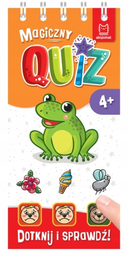 Magiczny quiz z żabką Dotknij i sprawdź! 4+
