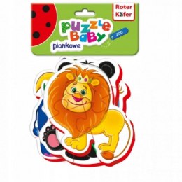 Piankowe puzzle Zwierzęta Zoo Układanka Baby