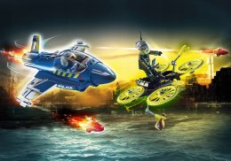 Playmobil 70780 odrzutowiec Pościg za dronem 5+