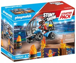 Playmobil 70820 Pokaz kaskaderski z quadem rampą