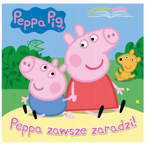 Świnka Peppa Czytajmy razem Peppa zawsze zaradzi!