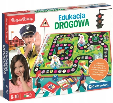 Gra Edukacyjna Edukacja drogowa 50777 Clementoni