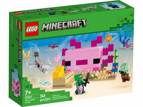 Klocki Lego 21247 Minecraft Dom Aksolotla