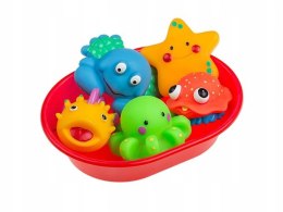 Morskie Zwierzątka w Wanience 5 szt Zabawki Kąpiel