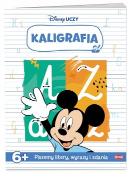 Disney uczy Myszka Miki Mickey Kaligrafia Literki