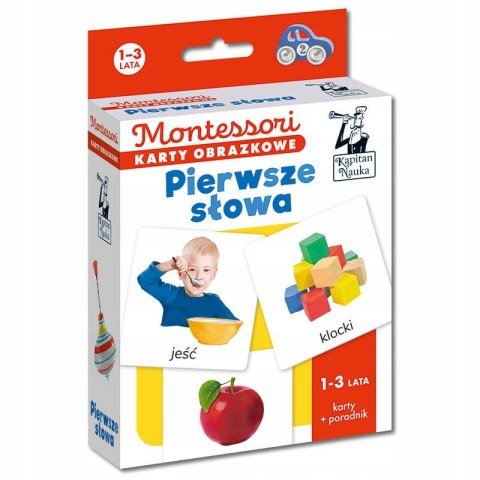 Montessori Karty Obrazkowe Pierwsze Słowa Poradnik