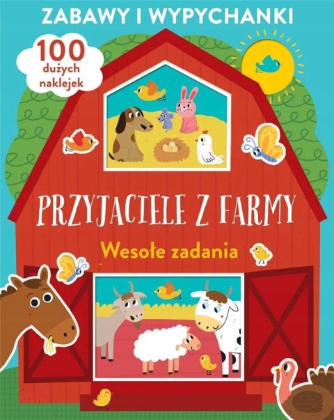 Zabawy Wypychanki Przyjaciele z farmy 100 naklejek