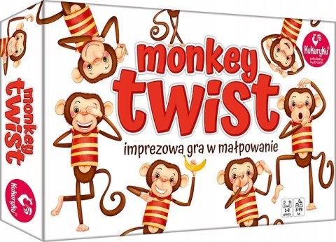 Gra planszowa Monkey Twist Zabawna Imprezowa 3+
