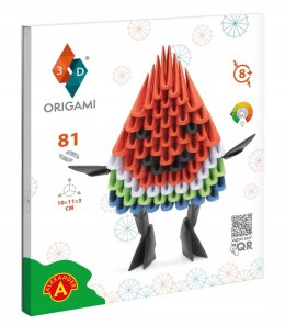 Origami 3D Arbuz Alexander Papier Składanie 8+