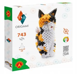 Origami 3D Kot Alexander Papier Składanie 8+ Kotek