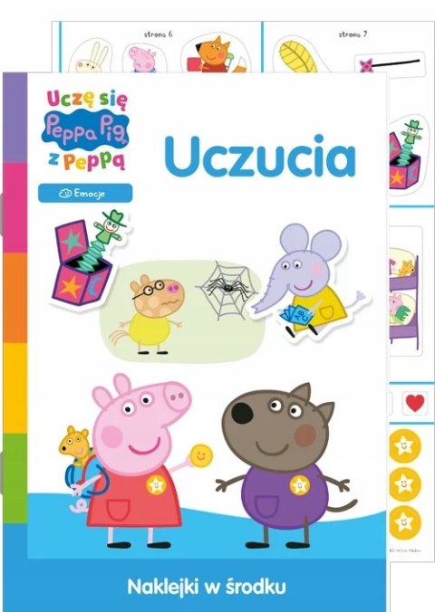 Uczę się z Peppą Świnka Peppa Uczucia Emocje