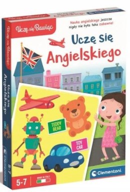 Clementoni Uczę się Angielskiego 50769 Gra Edukacyjna Uczę się Bawiąc 5+