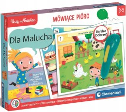 Mówiące Pióro dla Malucha Przedszkolaka Gra Edukacyjna Clementoni 3+