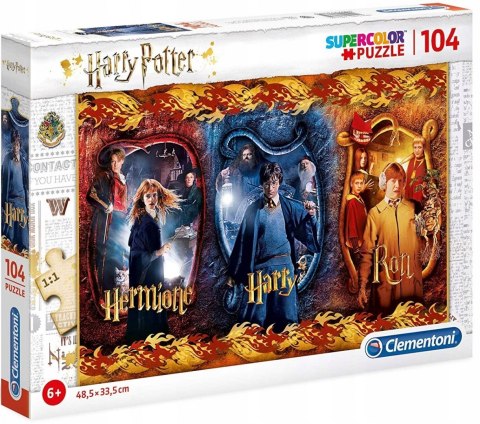 Puzzle Harry Potter 104 elementów 61885 Clementoni 6+