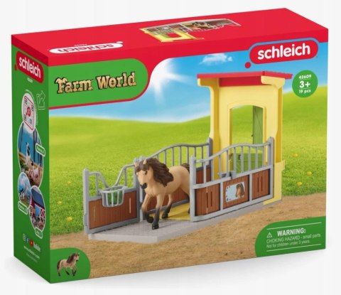 Schleich 42609 Boks dla Kuca Islandzkiego Zestaw