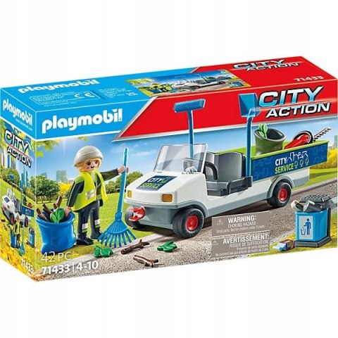 Playmobil 71433 Sprzątanie miasta samochodem elektryczny