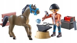 Playmobil Horses of Waterfall 71357 Kowal Ben i Achilles