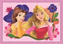 Puzzle 21517 4w1 Disney Princess Księżniczki Clementoni Super Kolor 3+