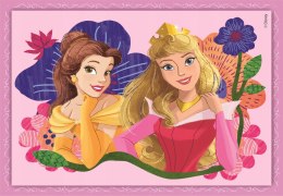 Puzzle 21517 4w1 Disney Princess Księżniczki Clementoni Super Kolor 3+