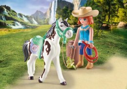 Playmobil 71358 Ellie i Sawdust ćwiczące western riding Horses of Waterfall