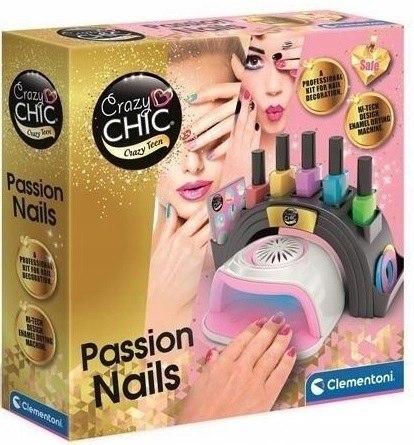 Crazy Chic Salon stylizacji paznokci 50852 Clementoni