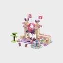 Klocki Mini Wafle Księżniczka Zamek Princess + 4 Figurki Marioinex 905784