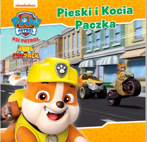 Książeczka Psi Patrol 48 Pieski i Kocia Paczka Bajki Bajeczka