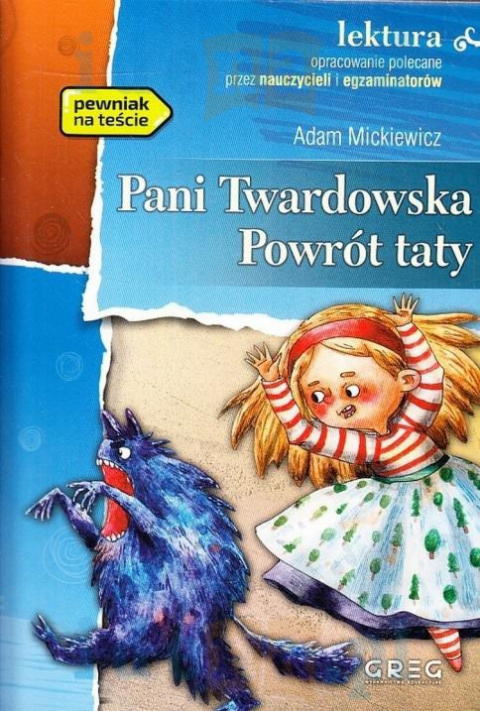 Pani Twardowska Powrót Taty Lektura z Opracowaniem