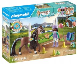Playmobil Horses of Waterfall 71355 Zoe i Blaze z przeszkodami Przeszkody