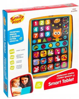 Smart Tablet Zdobywam Wiedzę z Kotem Ignacym Quiz edukacyjny Smily Play