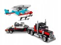 Lego Creator 31146 Ciężarówka z platformą i helikopter 3w1