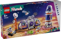 Lego Friends 42605 Stacja kosmiczna i rakieta Baza marsjańska