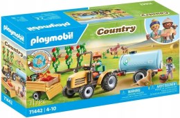 Playmobil Country 71442 Traktor z przyczepą i zbiornikiem na wodę Farma