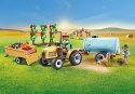 Playmobil Country 71442 Traktor z przyczepą i zbiornikiem na wodę Farma