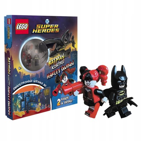 Książeczka Lego DC Comics Super Heroes Batman Kontra Harley Quinn Ameet