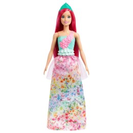 Lalka Barbie Dreamtopia Księżniczka różowe włosy HGR15