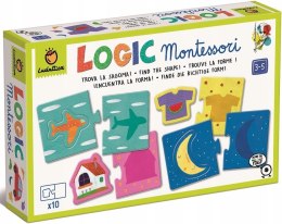 Logic Montessori Gra Układanka Kształty 22532 Ludattica